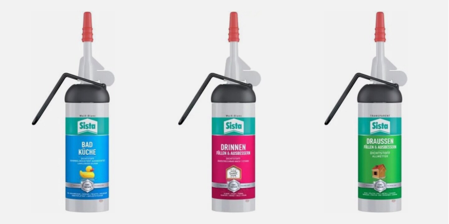 The new sealants are available either as 100 ml dispenser...