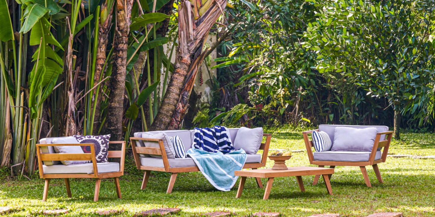 Una sensazione di vacanza nel tuo giardino...