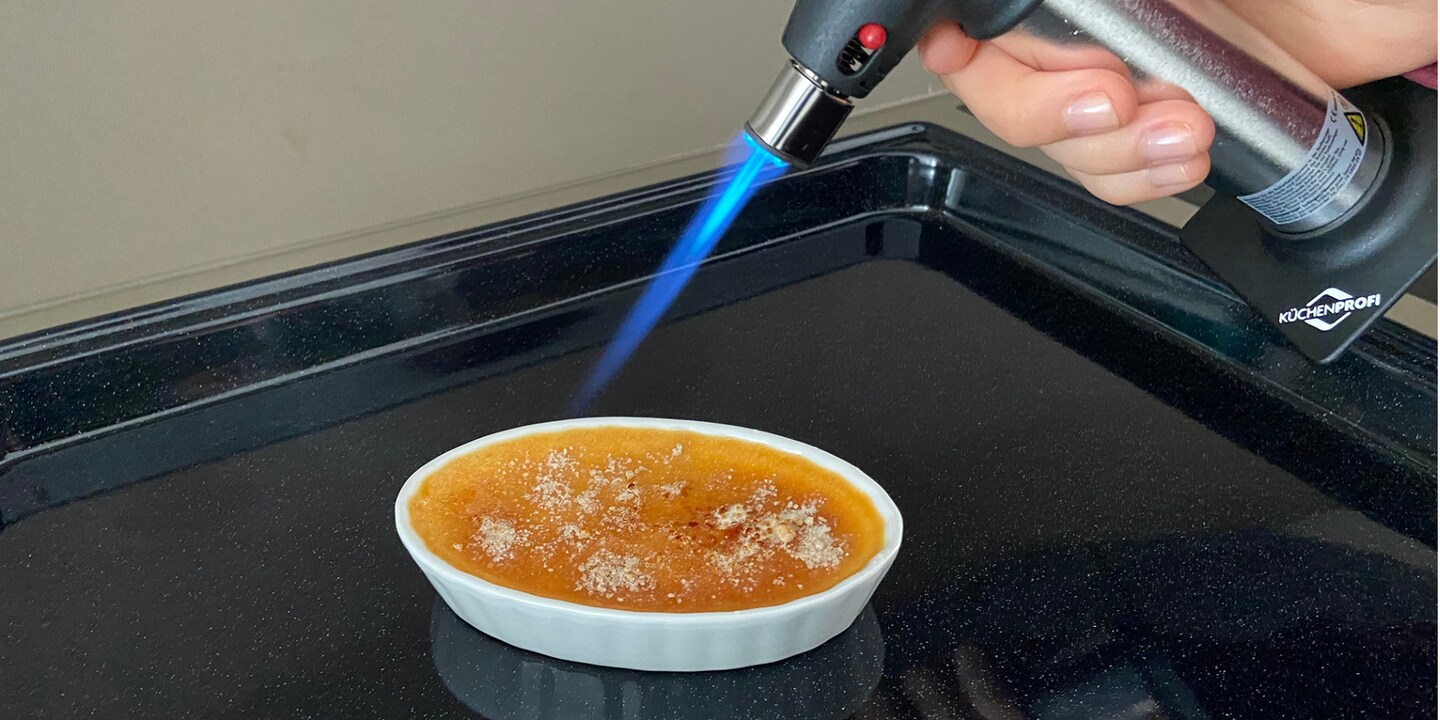 Inutile, eppure molto cool: il cannello da cucina di Küchenprofi