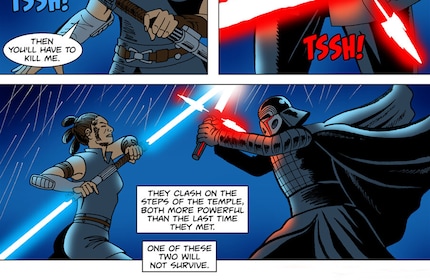 Das Duel of the Fates.