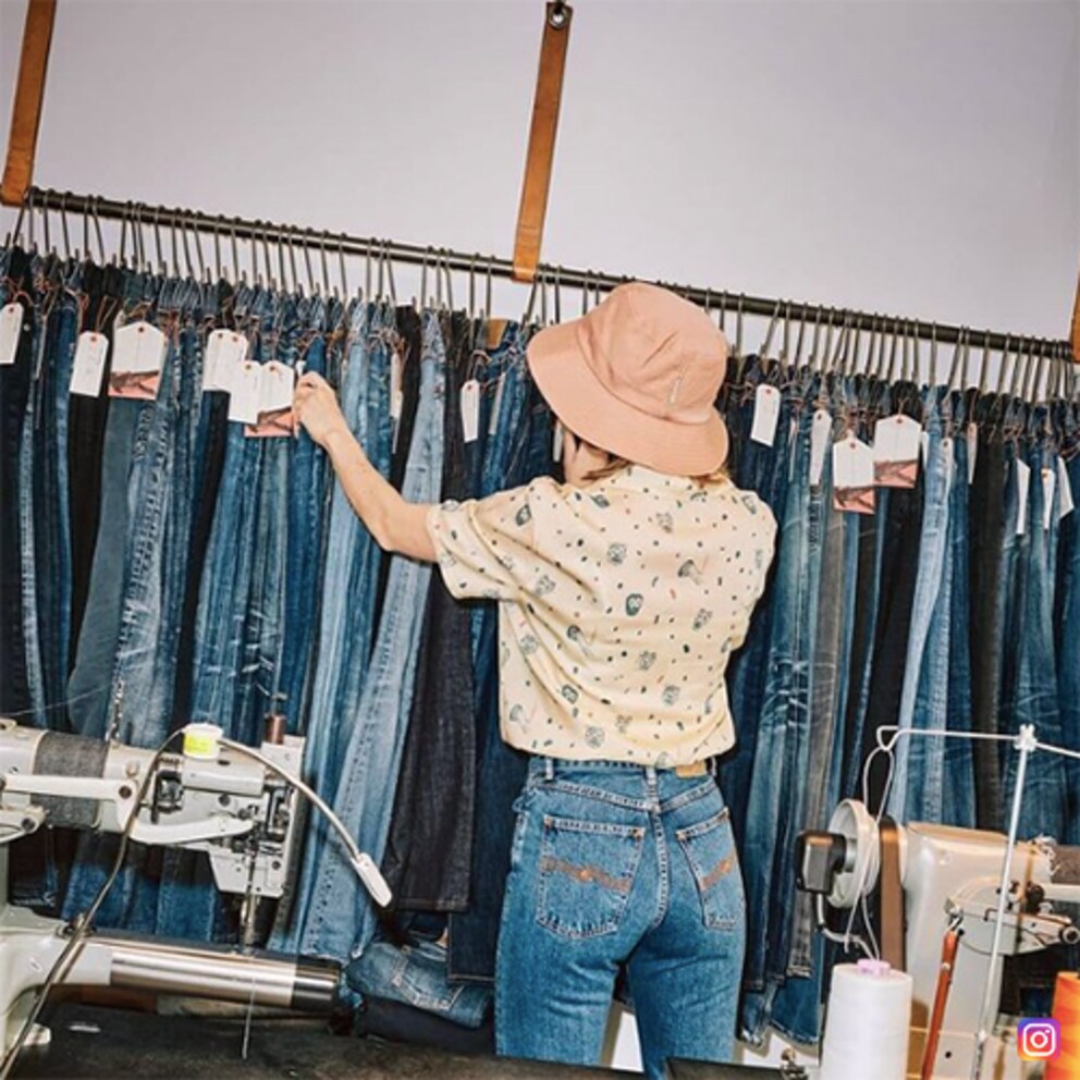 Dal 2017, non solo i tessuti denim ma tutti i prodotti di Nudie Jeans sono in cotone biologico. Immagine: @nudiejeans
