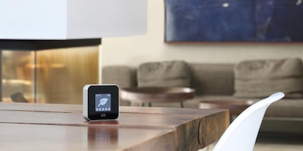 Eve Room vous fournit toutes les informations sur le climat intérieur chez vous. Source : Mac Life