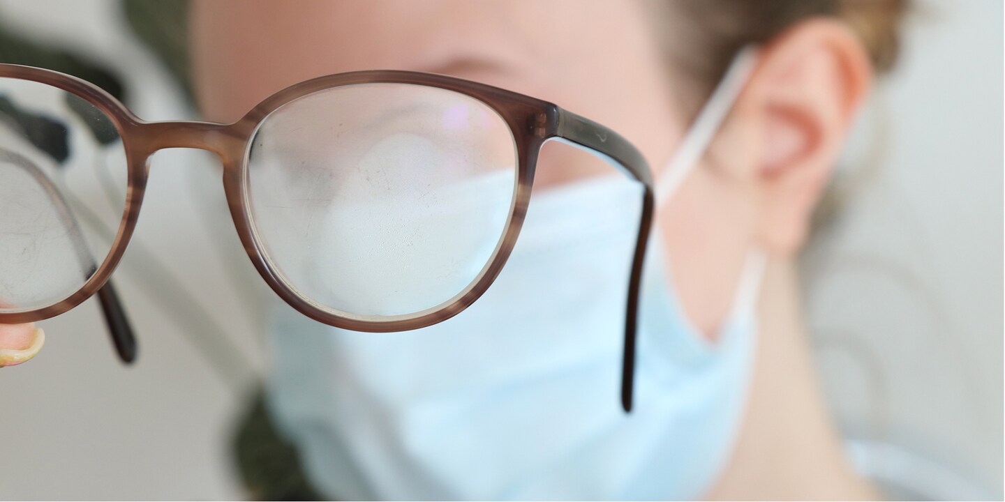 Verhindert dieses Stück Stoff, dass deine Brille beschlägt?