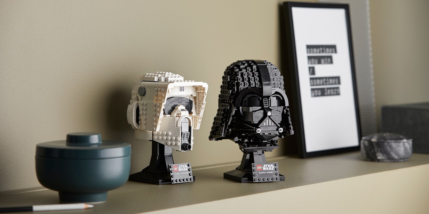 Nouveaux casques Star Wars par Lego
