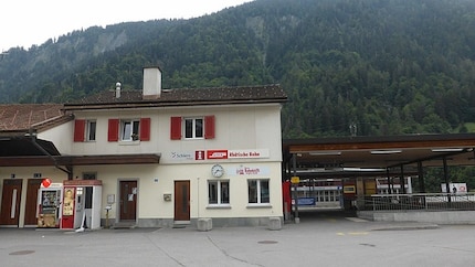 Schiers GR, wo ich guter Kunde der Calanda-Brauerei war.