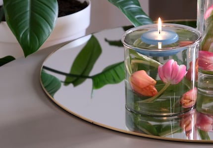 Un miroir fait plus d’effet.