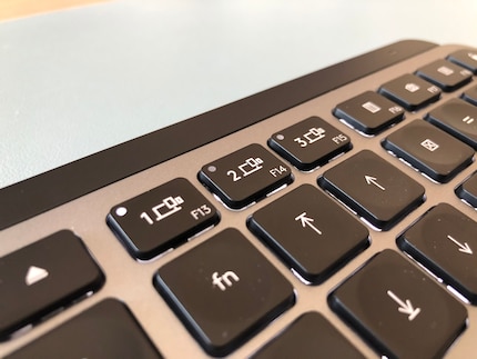 F13, F14, and F15 are the Switch Keys that let you assign MX Keys to other paired devices.
