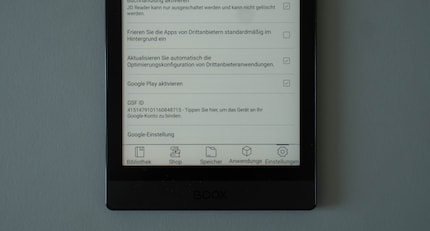 Über diese Option schaltest du den Google Play Store frei.
