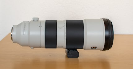 200-600mm: Der Schwerpunkt liegt deutlich weiter vorn.