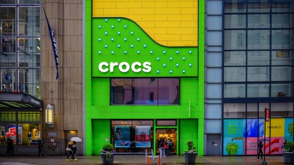 Rund 150 Crocs-Läden wurden während 2014 und 2018 geschlossen. Der Store in Manhattan ist den Umstrukturierungen nicht zum Opfer gefallen.