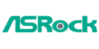 Logo of the AsRock brand