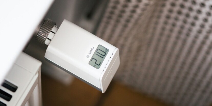 Le système domotique Bosch permet de connecter le chauffage aussi. Source photo : inside-digital.de