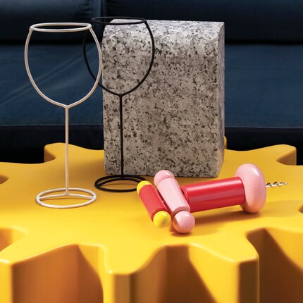 The life of the party: the playful corkscrew by Alessi. Image: Alessi
