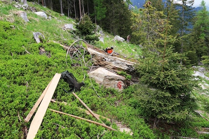 Hier soll der «Gamsbode» entstehen.