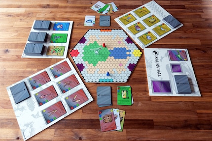Der Prototyp von «Saurvival».