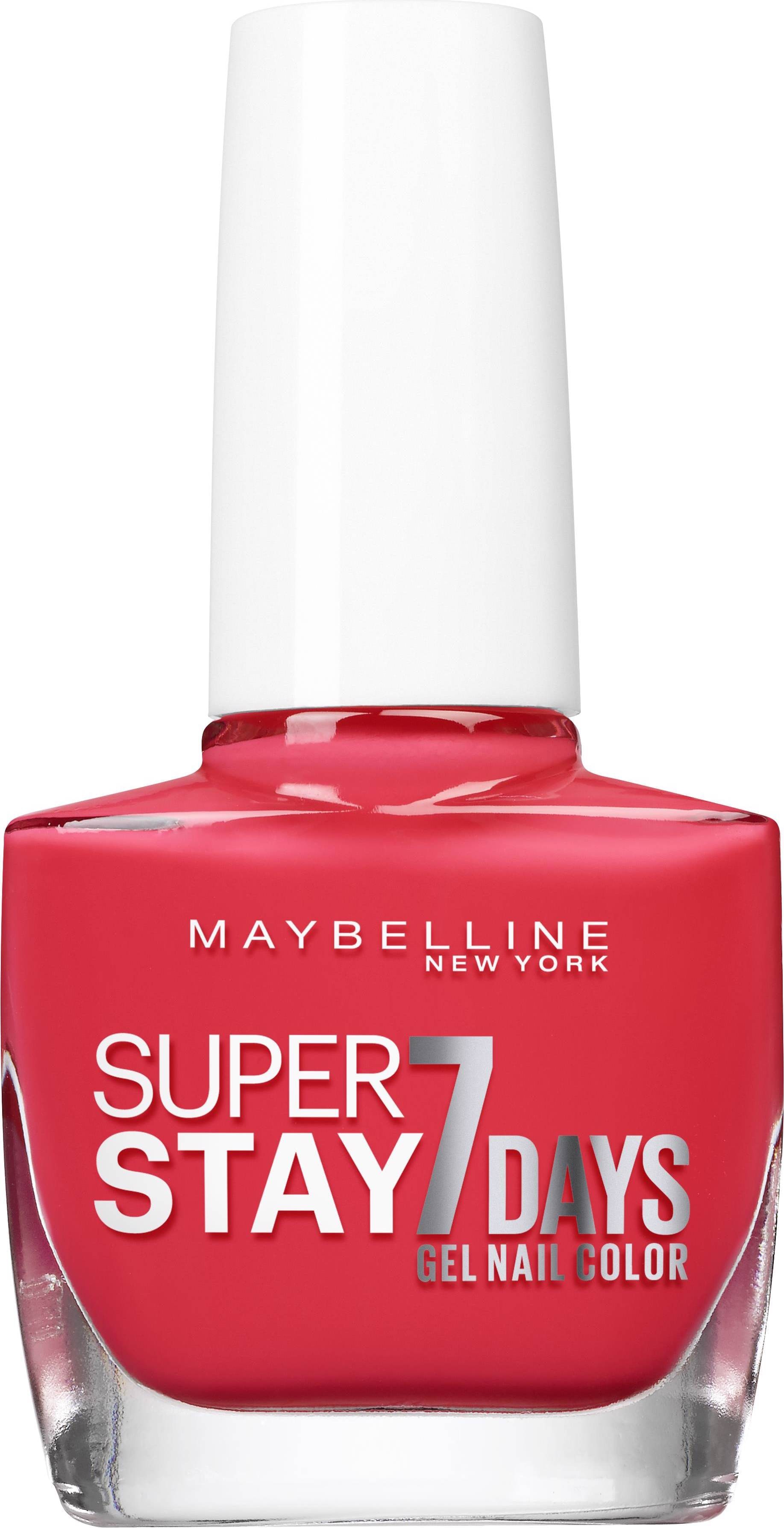 Maybelline New York Superstay 7 Days (490 Hot Salsa Gel-Effekt Nagellack) Galaxus