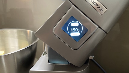 D'un glissement vers la droite sur l'écran tactile, j'accède à la balance intégrée.