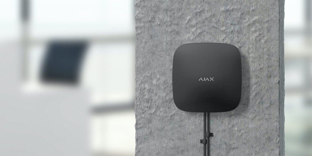 Ajax Hub: Eine der vier Basisstationen des ukrainischen Smarthome-Herstellers. Bildquelle: ajax.systems