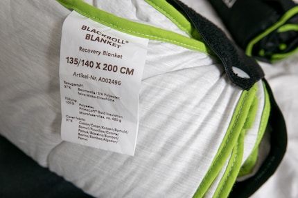 Das Duvet braucht nicht viel Platz und lässt sich auch in kleineren Maschinen waschen.