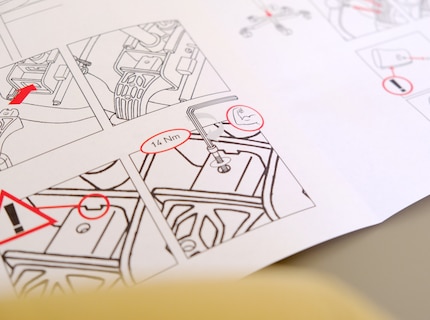 Mieux que chez Ikea : les explications sont faciles à comprendre.