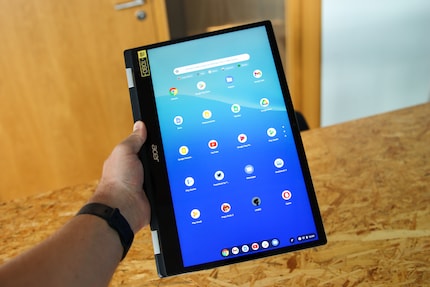 Troppo grande e pesante come tablet.