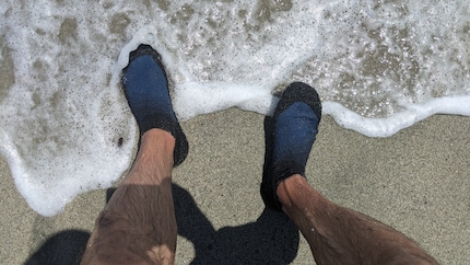 Le Skinners 2.0 sono un po' più spesse e pesanti – di questo ne risenti in acqua.