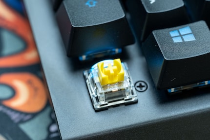 Gli switch Razer gialli non sono per niente male.
