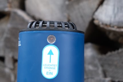 Vous pouvez voir si Thermacell fonctionne lorsque la lumière s'allume.
