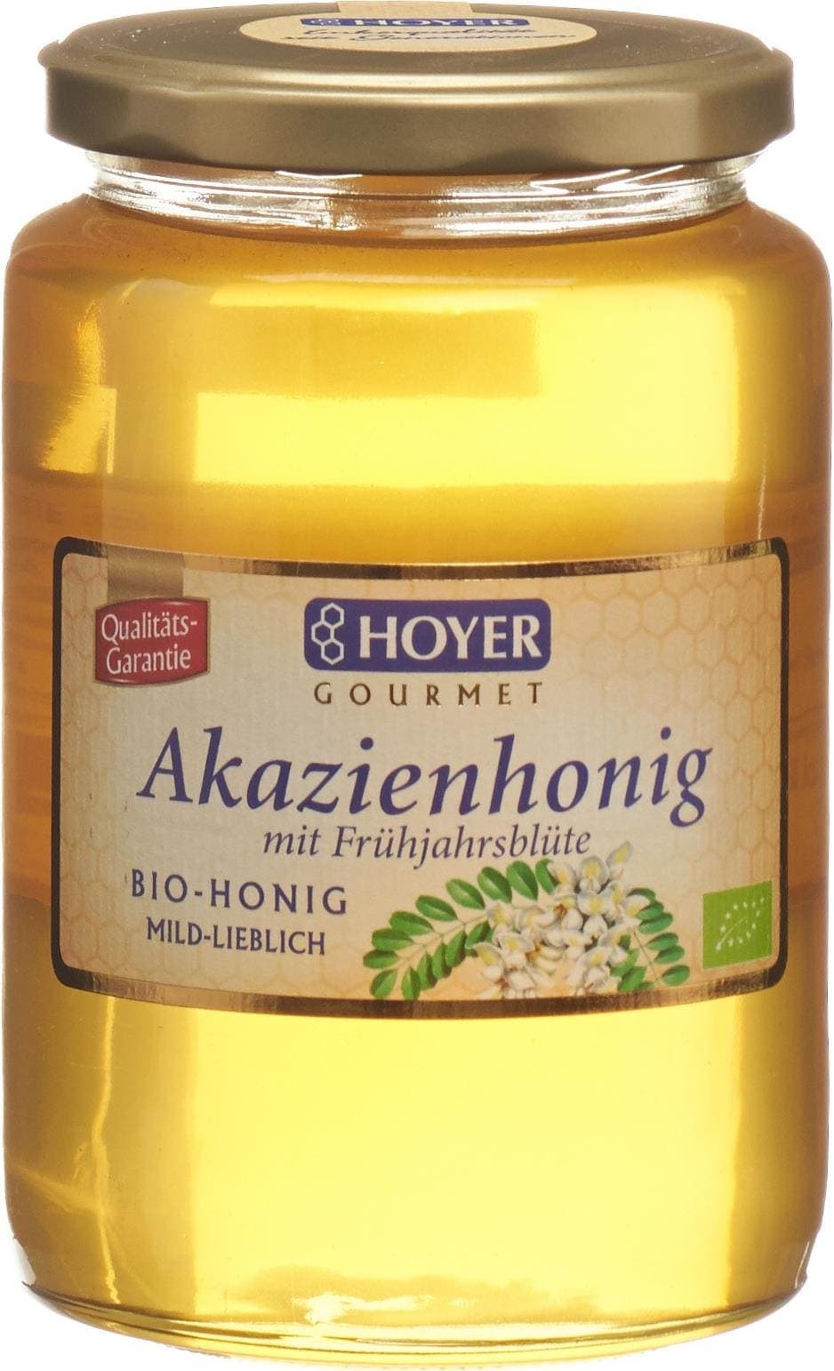 Hoyer Akazienhonig mit Frühjahrsblüten Bio (1000 g) Galaxus