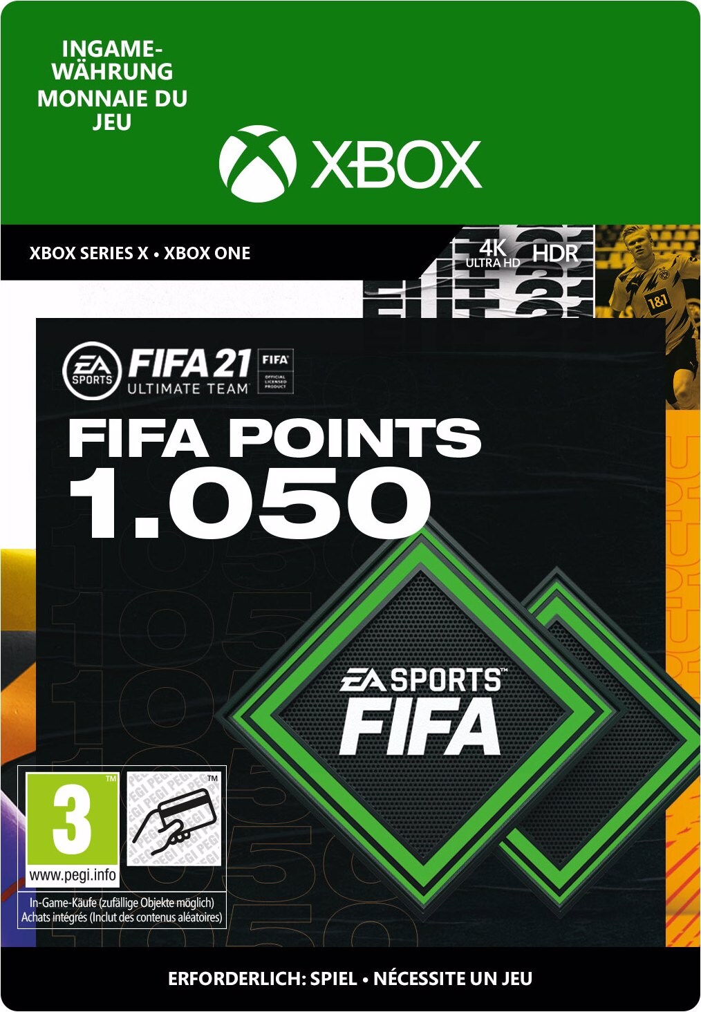Microsoft FIFA 21 Ultimate Team 1050 Points kaufen