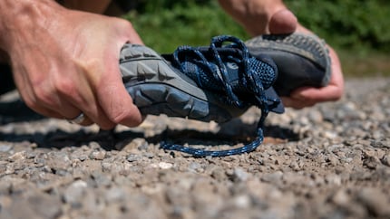 Die Sohle ist flexibel, aber etwas robuster als bei meinen anderen Barfuss-Exemplaren.