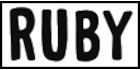 Logo of the Ruby brand