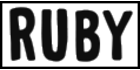 Logo of the Ruby brand