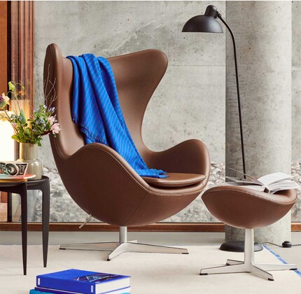 Wing chairs were the first. Image: Fritz Hansen