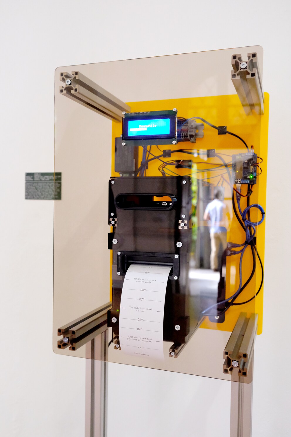 Der Automat lädt dazu ein, das Smartphone einen Moment lang wegzulegen.