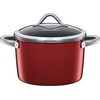 Silit Meat casserole Vitaliano Rosso (Stainless steel, Ceramic, Silargan, Saucepan, Casserole + Stewpot)