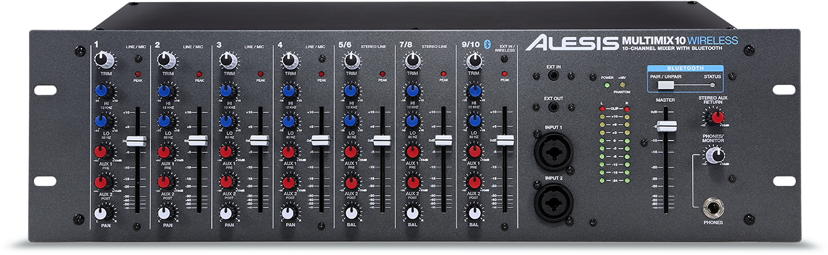 Alesis MultiMix 10 Wireless (Studio- und Livemixer) Galaxus