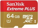 microSDXC Extreme PLUS UHS-I (microSDXC, 64 Go, U3, UHS-I)