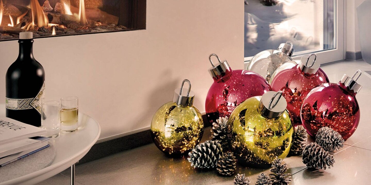 Weihnachtsdeko von Sompex. Bild Sompex