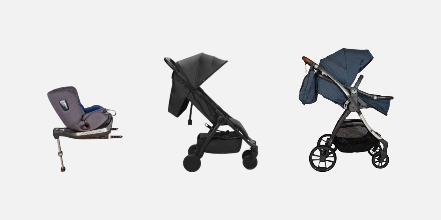 Discover new strollers, car seats and tricycles