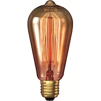 Calex Clear LL Goldline-filament Lamp (E27, 40 W, 130 lm, 1 x)