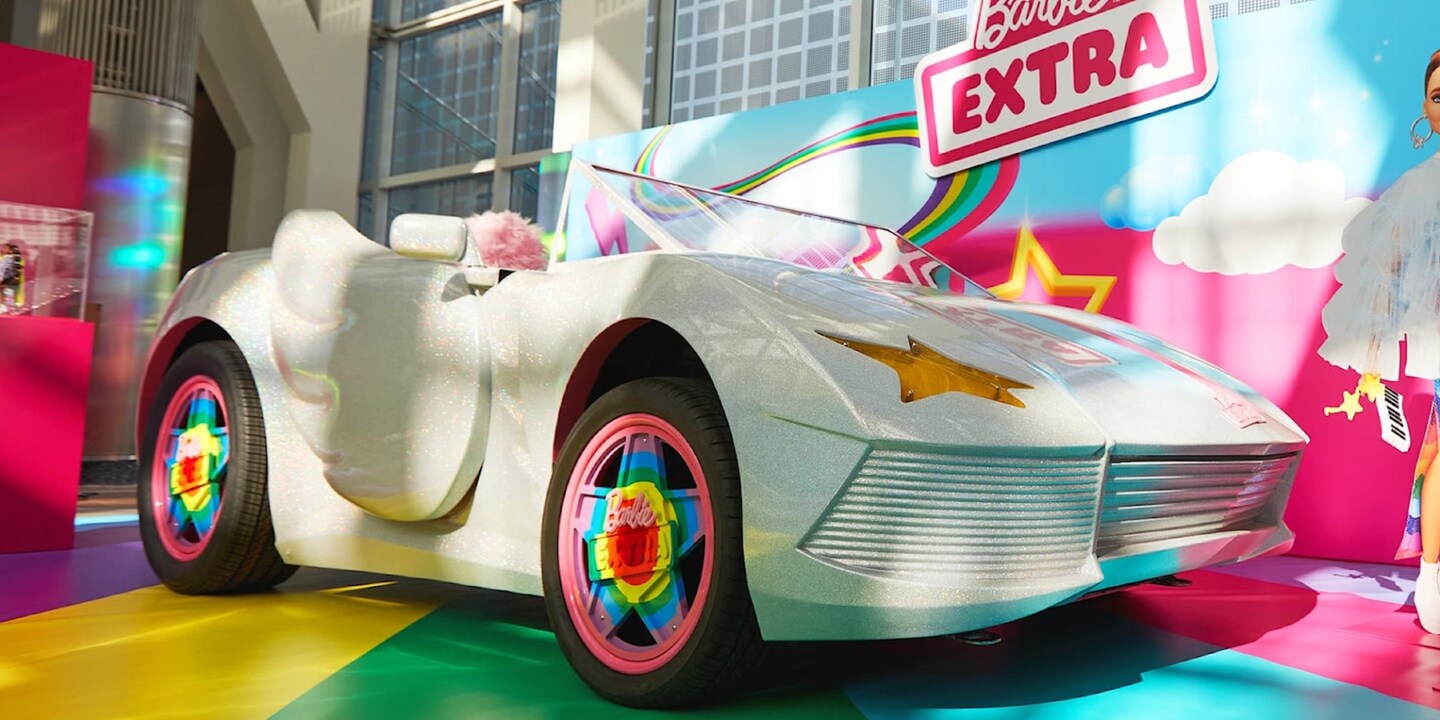 Mattel hat ein elektrisches Barbie-Auto gebaut – gross genug für echte Menschen