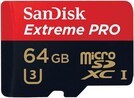 Extreme Pro microSDXC (microSDXC, 64 Go, U3, UHS-I)
