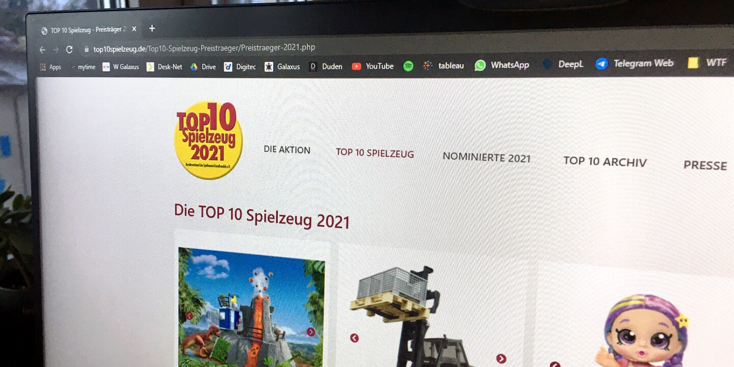 Die angesagtesten Spielzeuge 2021