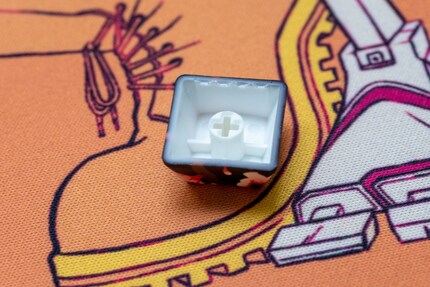 Die Keycaps lassen sich auf allen Cherry-MX-ähnlichen Tastern platzieren.