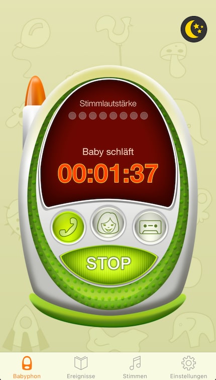 L'appli « Babyphone 3G » surveille.
