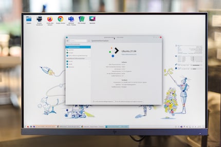 Planet Express wollte Windows als Betriebssystem unbedingt vermeiden. Deshalb läuft auf den Thin Client Linux.