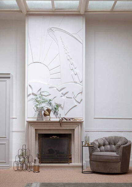 Gewelltes und Gebogenes bringen Schwung ins Interieur.