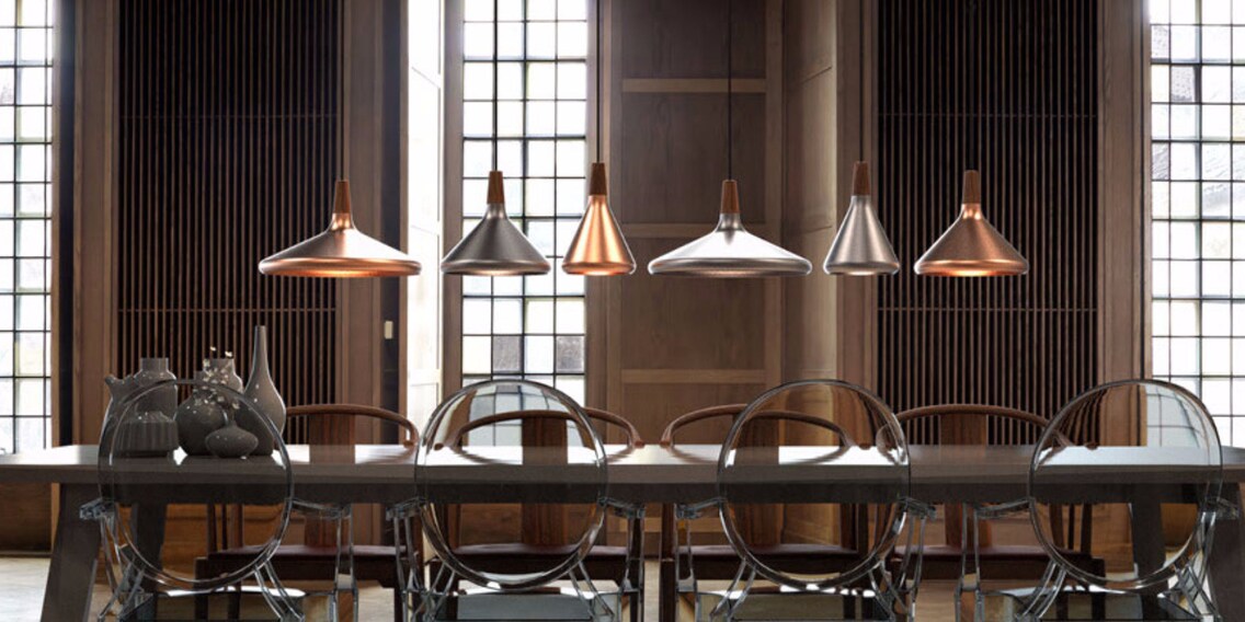 Des lampes en cuivre pour la saison froide