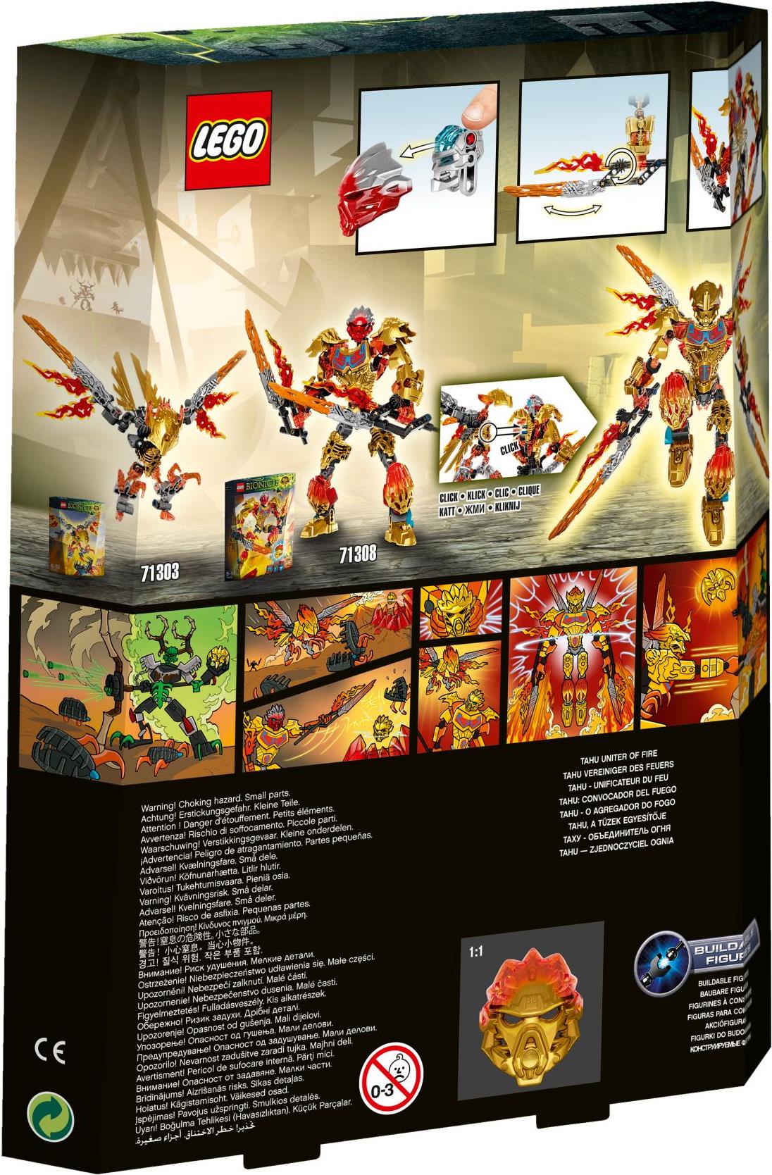 Bionicle tahu clearance uniter of fire